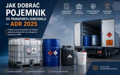 Jak dobrać pojemnik do transportu substancji – ADR 2025